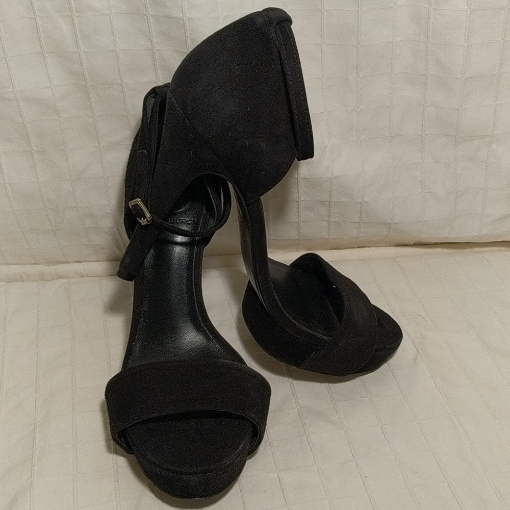 Tory Burch Amina Suede Heels, 7.5